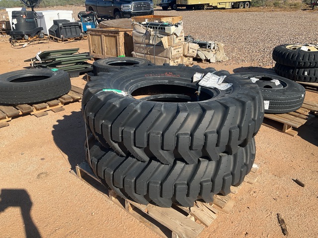 (2) STA 17.5-25 Tires