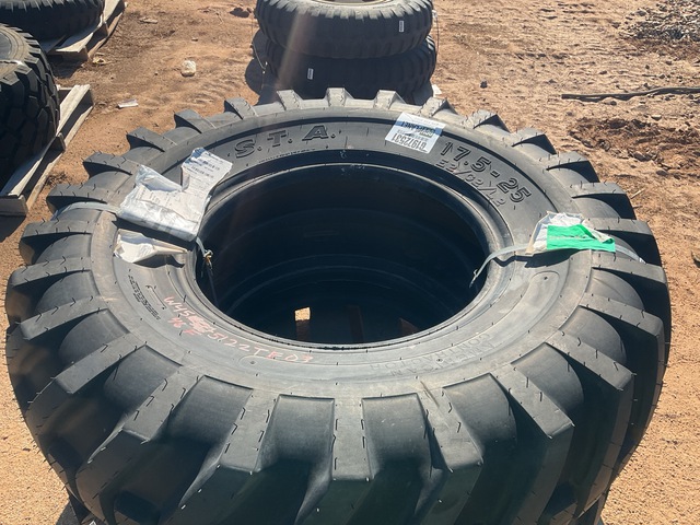 (2) STA 17.5-25 Tires (2) STA 17.5-25 Tires