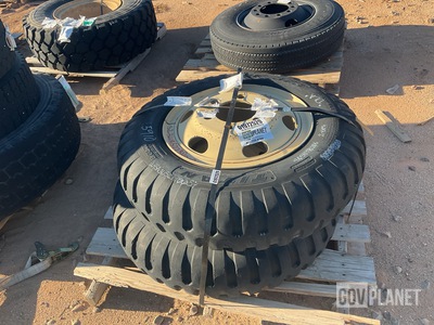 (2) Titan 9.00-20 Tires w/Wheels