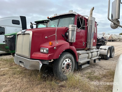 2015 Western Star 4900SA 6x4 Cabeza Tractora Cabina Dormitorio (Inoperable)