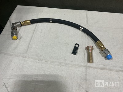 (2) Non-Metallic Hose Assemblies, (9) Machine Bolts & Assorted Items