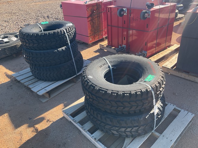 (5) Goodyear 37x12.5 R16.5LT Tires
