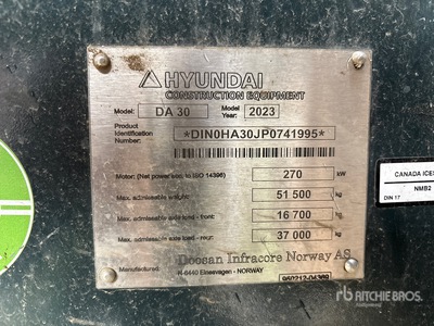 2024 Hyundai HA30 Dumper articolato