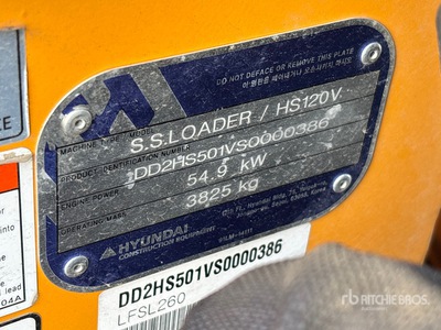 2025 Hyundai HS120V Skid Steer Loader