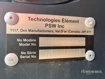 2022 Eltec FH277BL30 Processor