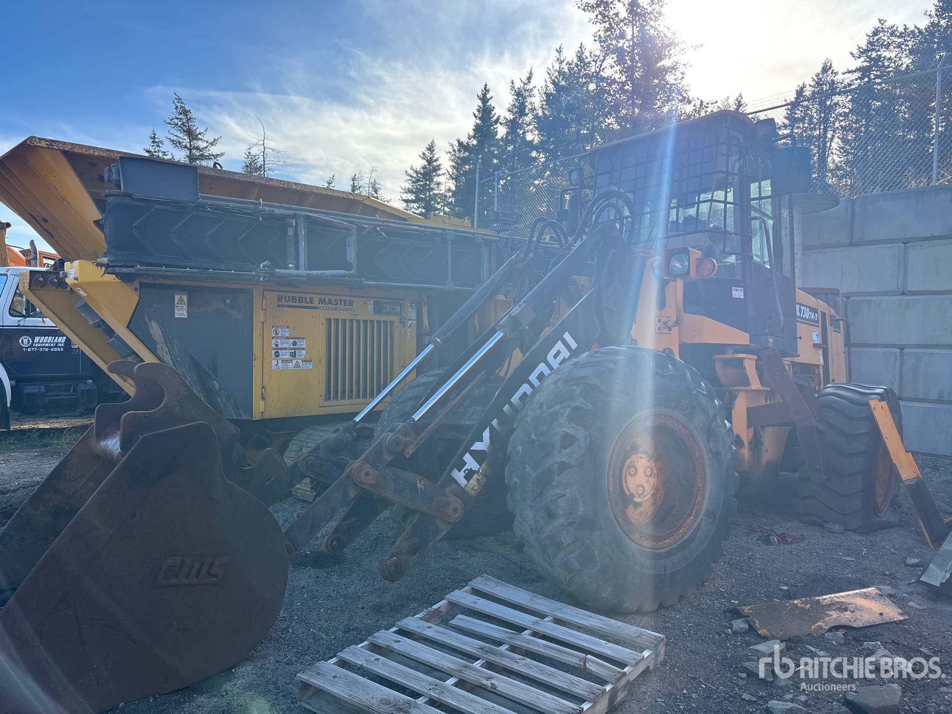 Hyundai HL7307M-7 Wiellader (Inoperable)