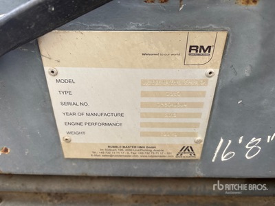 2013 Rubble Master OS80 Oversize Material Separator