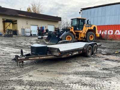 2012 Trailtech 18 ft T/A Equipment Trailer