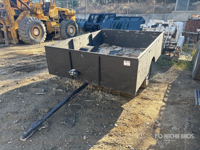 1987 Ubilt 7 ft S/A Trailer utilitario