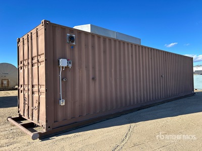 10 ft x 40 ft Containerized Skid Mounted Wastewater Treatment System
