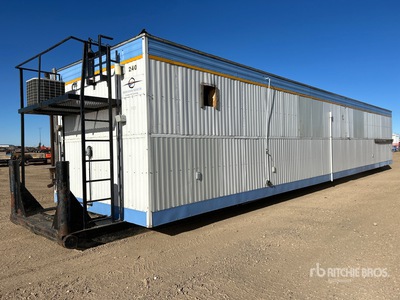 1990 Shanco SLP/WASH 12 ft x 60 ft Skid-Mounted Transportierbare Büros