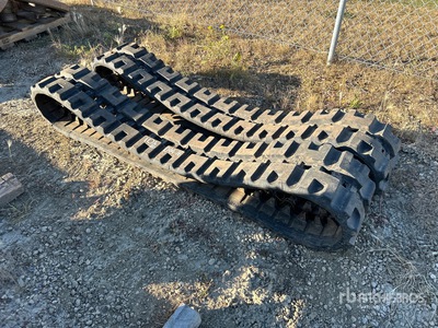 Quantity of (2) 12 in Rubber جنازير