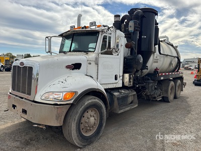 2012 CUSCO on 2013 Peterbilt 348 6x4 Vacuum Tanker Truck