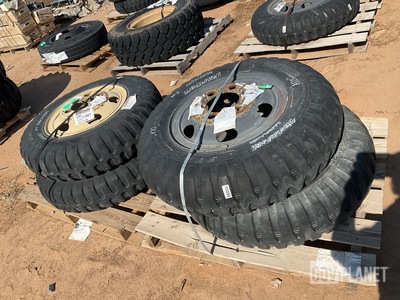 (2) STA 9.00-20 Tires w/Wheels & (2) Titan 9.00-20 Tires w/Wheels