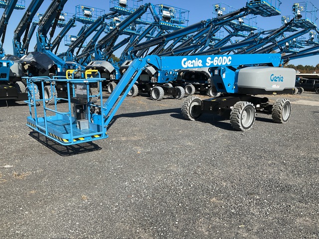 2024 Genie S-60DC 4WD Electric Telescopic Boom Lift (Unused)