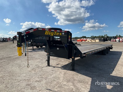 2025 Big Tex 22GN-33D5A-MRBK 29 ft T/A Gooseneck Equipment Trailer
