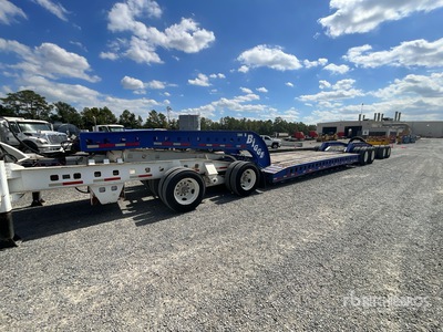 Siebert 140000 lb Quad/A Removable Gooseneck Przyczepa niskopodwoziowa