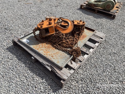 Quantity of (3) 15 ton Chain Hoists