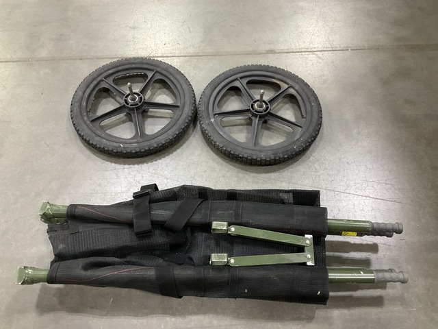 (16) Folding Rigid Pole Litters (16) Folding Rigid Pole Litters