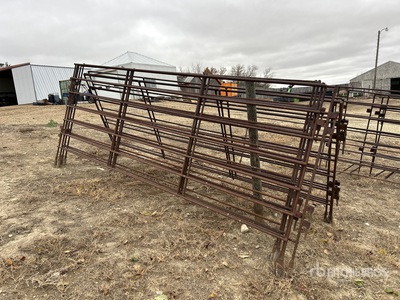 Quantity of (8) 12 ft Livestock Panel