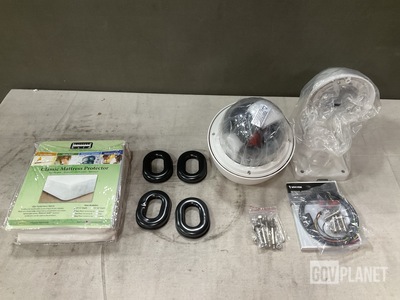 (29) Pairs of Seals, (1) Camera, (12) Protectors & Assorted Items