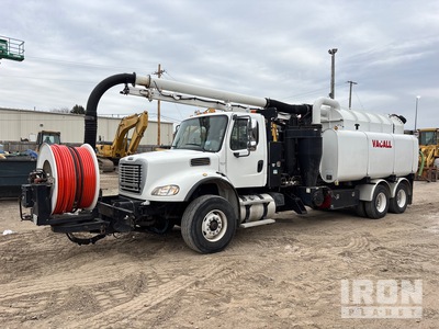 Vacall AJV1215-1751 on 2009 Freightliner M2 112 6x4 Vacuum Excavator Truck