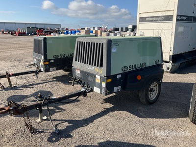 2014 Sullair 185 185 cfm Mobile Air Compressor