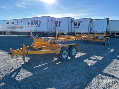 2019 AW 10T 35 ft Pole Trailer