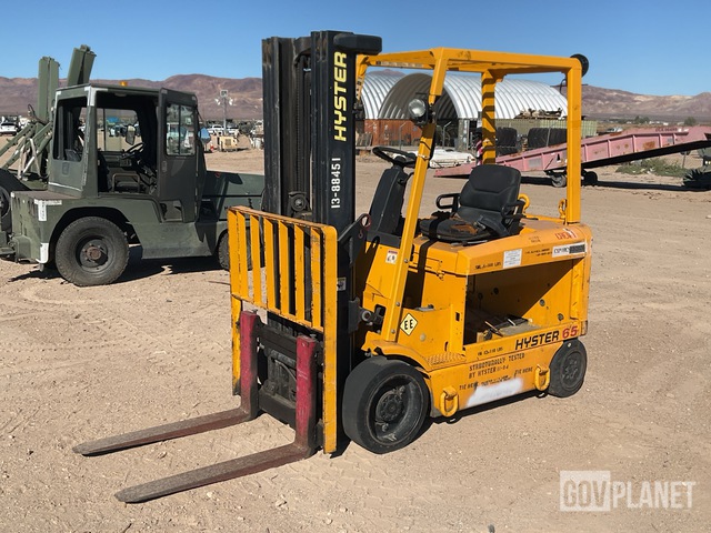 MONTACARGAS ELéCTRICO HYSTER E65Z40