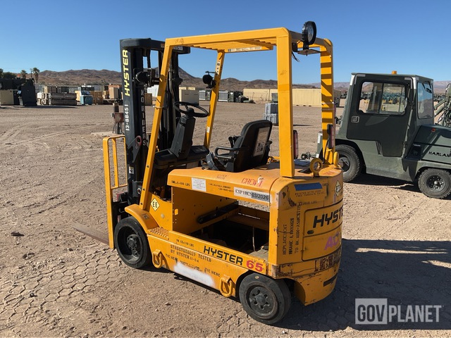 MONTACARGAS ELéCTRICO HYSTER E65Z40