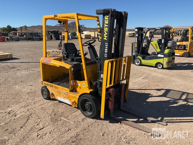 MONTACARGAS ELéCTRICO HYSTER E65Z40