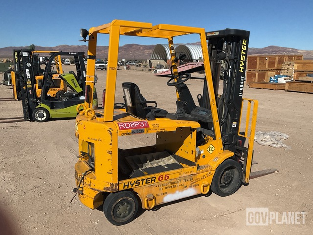 MONTACARGAS ELéCTRICO HYSTER E65Z40