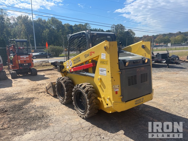 MINI CARGADOR SOBRE RUEDAS 2019 WACKER NEUSON SW24