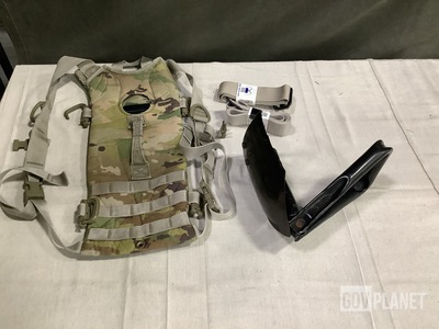 (59) Rigger's Belts, (6) Hydration System Carriers & Assorted Items