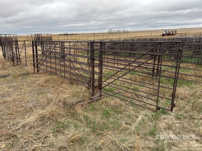 Quantity of (2) 14 ft Gate 20 ft Livestock Panel
