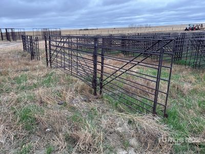 Quantity of (2) 14 ft Gate 20 ft Livestock Panel