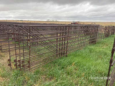 Quantity of (5) 24 ft Livestock Panel