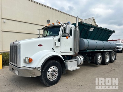 2007 Peterbilt 357 8x4 Bergkamp Mobile Support Truck Camion bétonnière