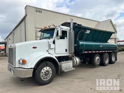 2007 Peterbilt 357 8x4 Bergkamp Mobile Support Truck Betoniera volumetrica