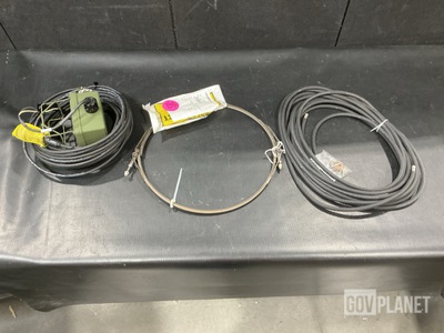 (3) Switches, (1) Coupling, (5) Cable Assemblies & Assorted Items