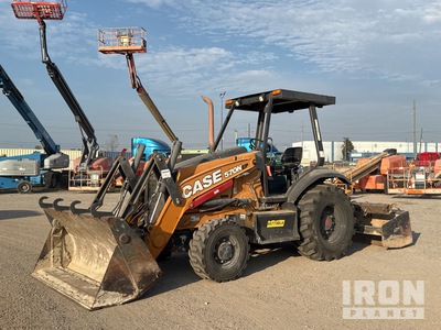 2017 Case 570N EP 4x4 Chargeuse entretien paysager