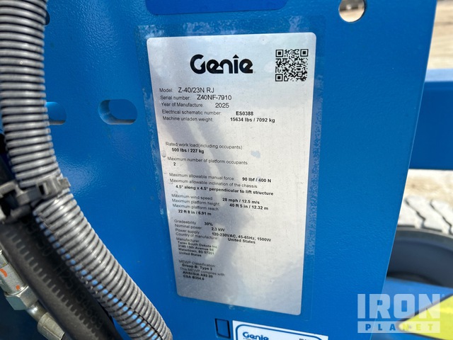 ELEVADOR ARTICULADO 2025 GENIE Z4023NRJ