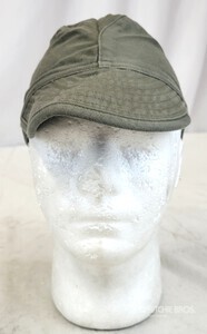 (906) French OD Cotton Field Caps