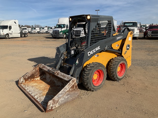 2017 John Deere 316GR Skid Steer Loader