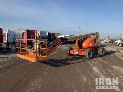 2014 JLG 600AJ 4WD Dual Fuel رافعة بذراع