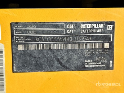 2023 Cat 336 Tracked Excavator