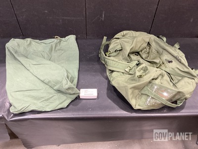 (60) Duffel Bags, (26) Barracks Bags, (2,000) Tags & Assorted Items