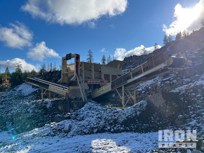 2021 RD Olson 5220 Portable Rip Rap スクリーンプラント