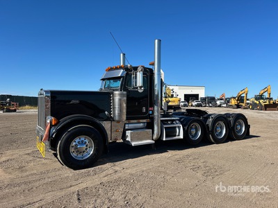 1998 Peterbilt 379 8x4 Tri/A Day Cab Truck Tractor