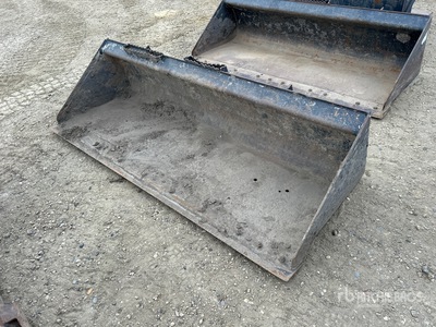 80 in Skid Steer Bucket